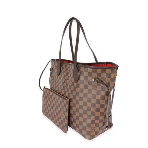 Louis Vuitton Canvas Damier Ebene Neverfull MM - Picture 4 of 7